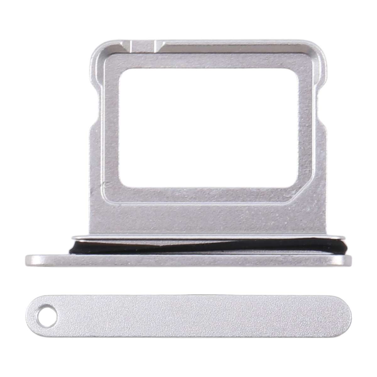 For iPhone 18 Pro Max SIM + SIM Card Tray (Silver)
