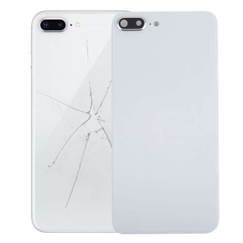 Back Cover with Adhesive for iPhone 8 Plus (Black)