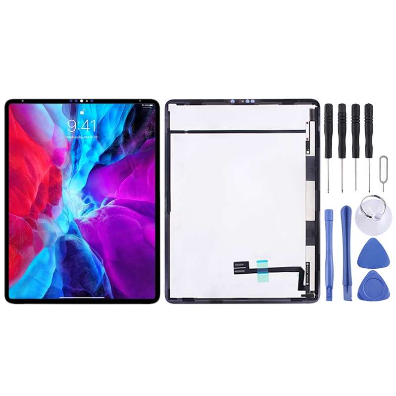 Original LCD Screen for iPad Pro 12.9inch 4th Gen 2020 A2069 A2232 with Digitizer Full Assembly (Bla