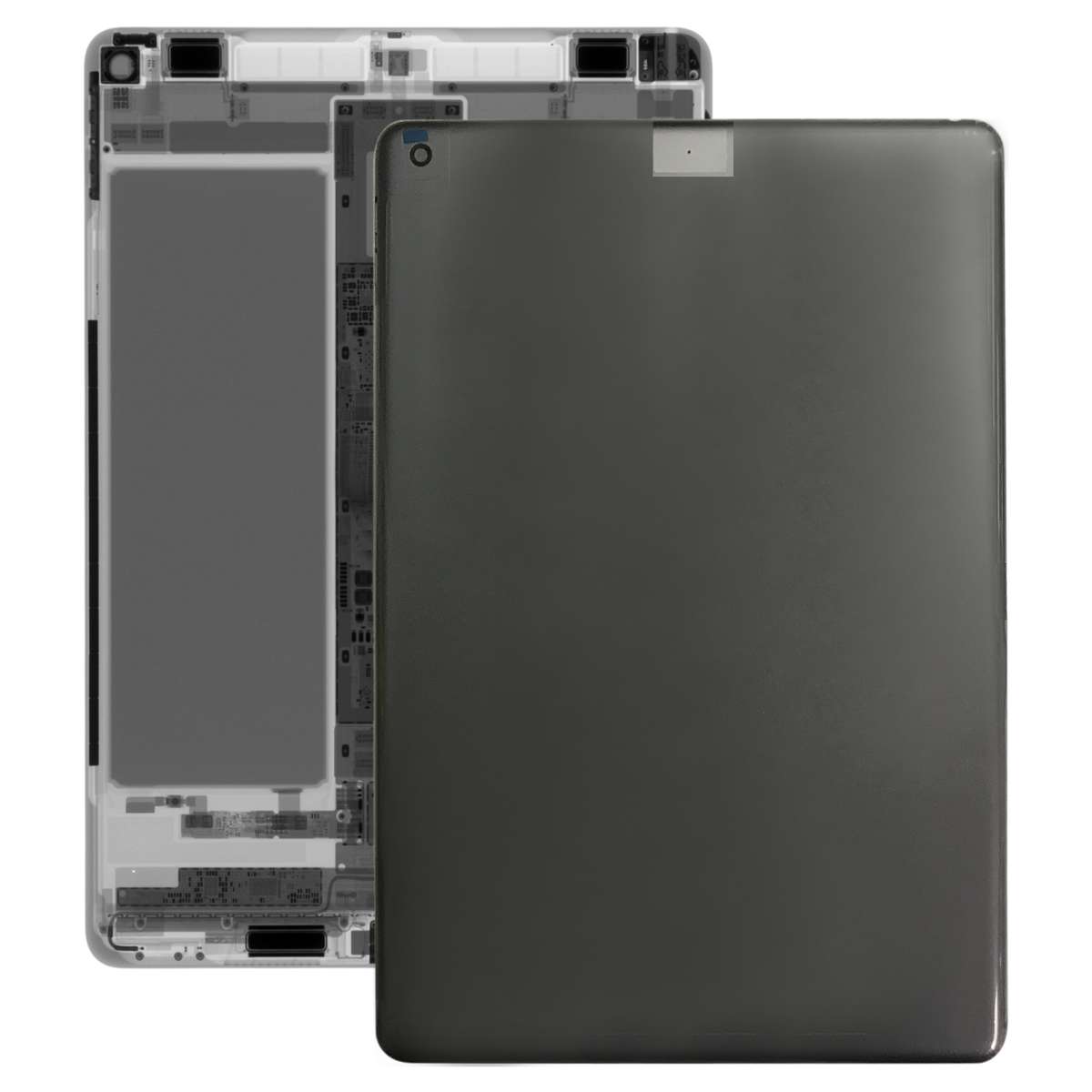 Battery Back Cover for Apple iPad 10.2 (2019) A2197 (WIFI Version)(Silver)