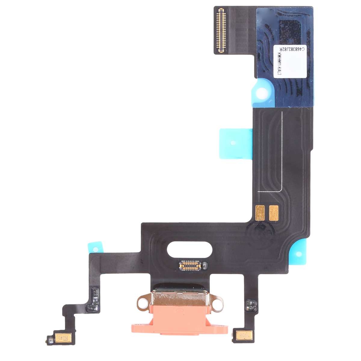 Original Charging Port Flex Cable for iPhone XR (Black)