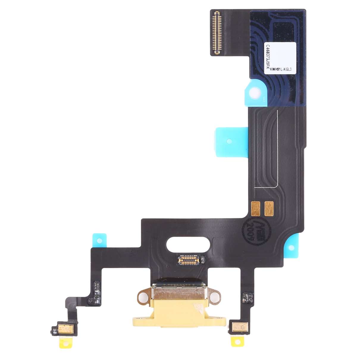 Original Charging Port Flex Cable for iPhone XR (Black)
