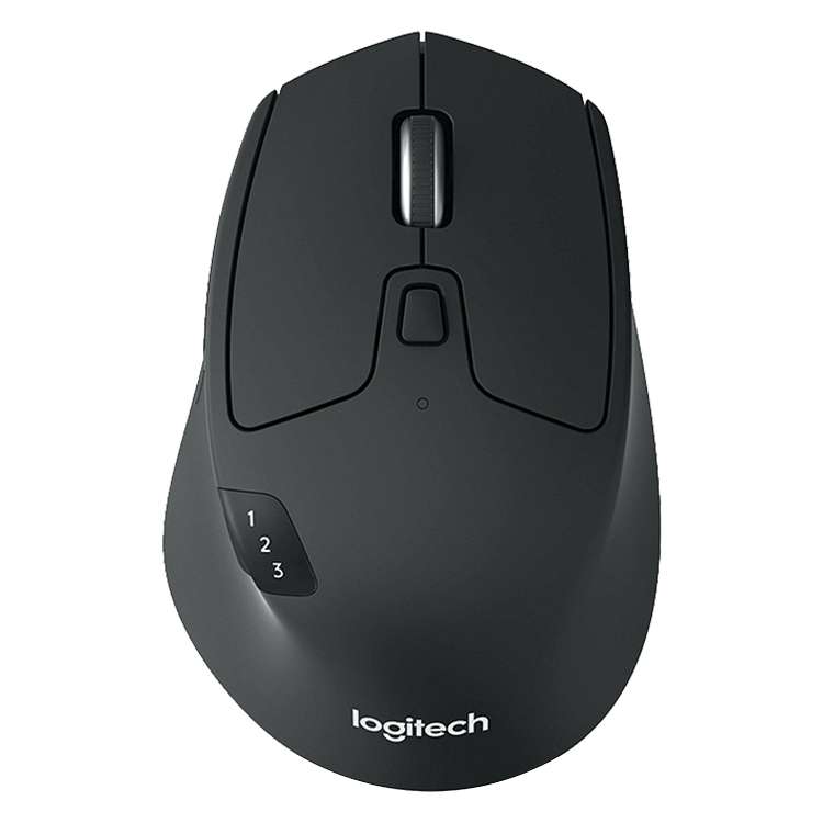 Logitech M720 1000DPI 2.4GHz Wireless Bluetooth Multimode Mouse (Black)