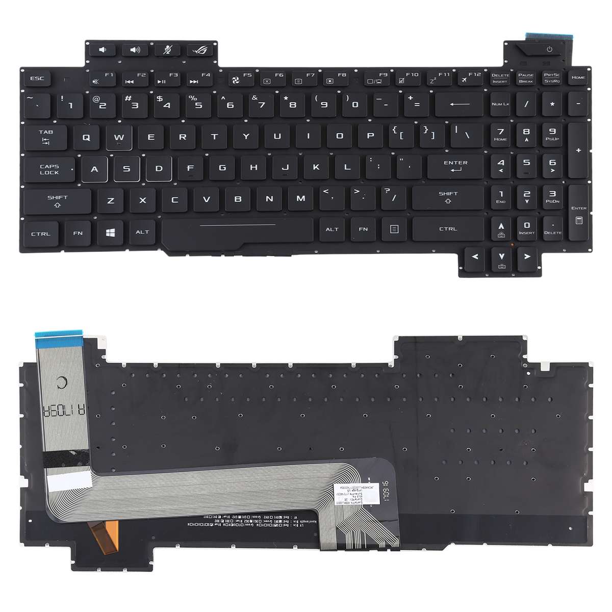 US Version Keyboard with Keyboard Backlight for Asus ROG Strix GL503 GL703 GL503V GL503VD GL503VD-DB