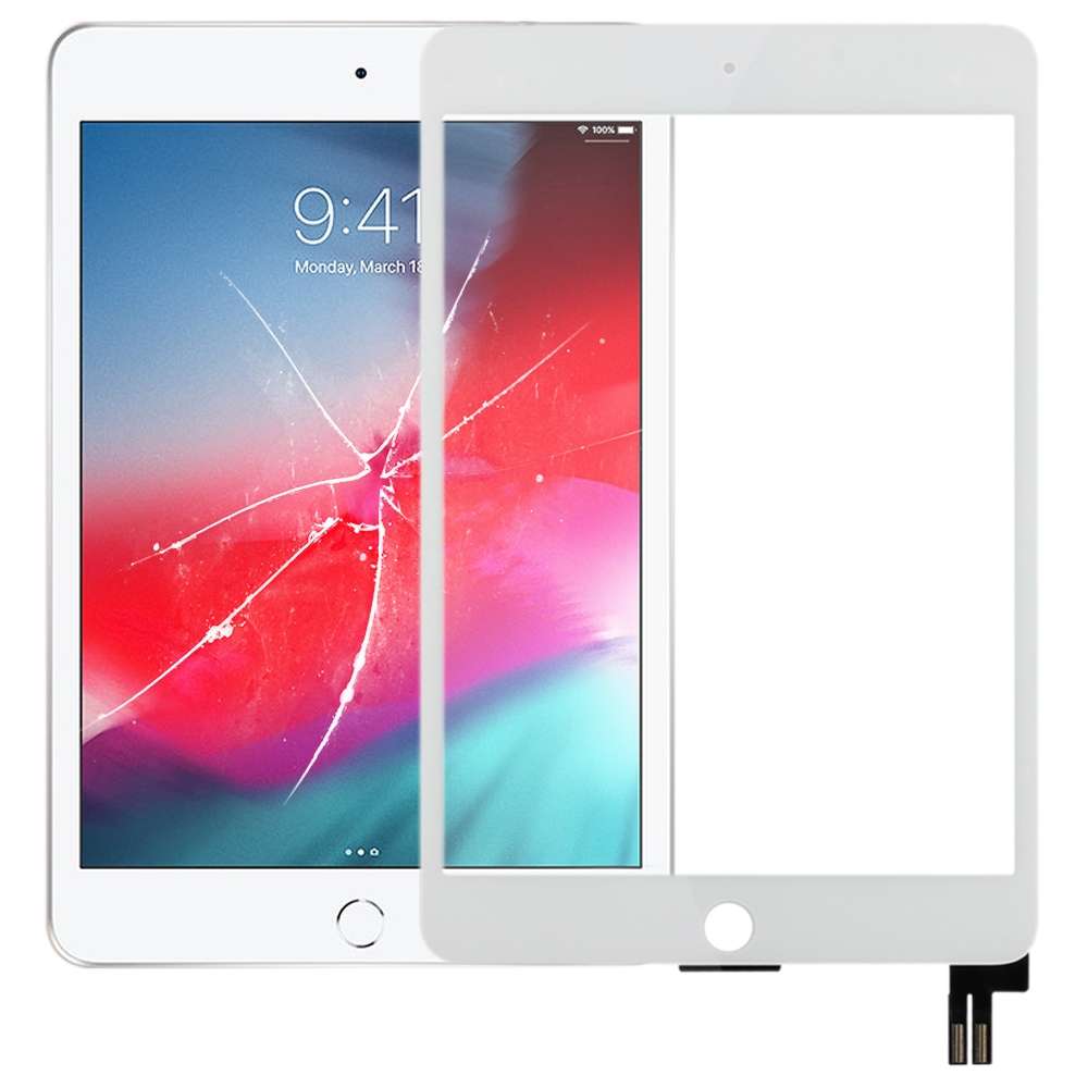 Touch Panel for iPad Mini 5 (2019) / A2124 / A2126 / A2133 (White)