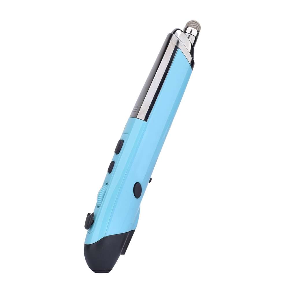 PR-08 6-keys Smart Wireless Optical Mouse with Stylus Pen & Laser Function (Black)
