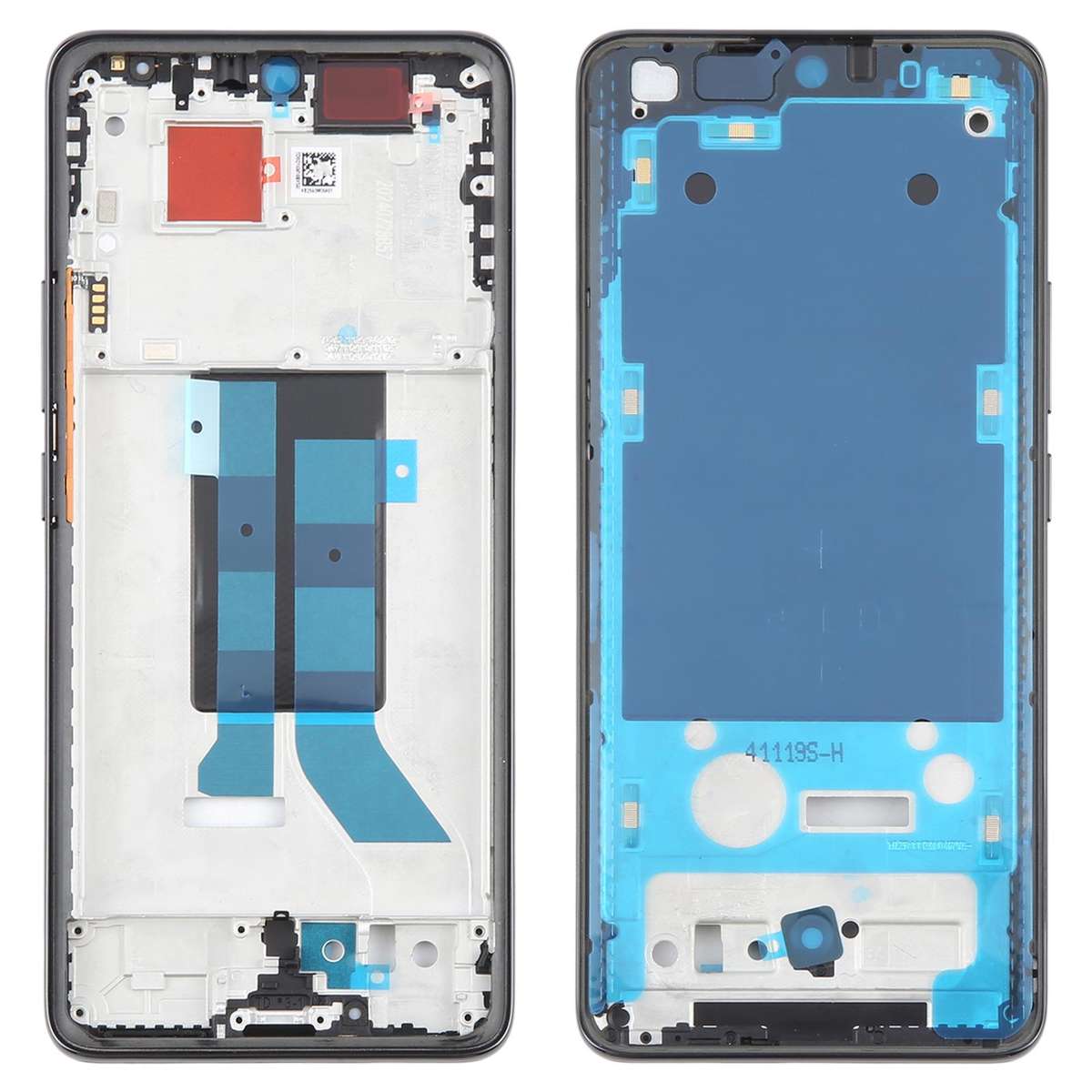 For Xiaomi Poco X7 5G Original Middle Frame Bezel Plate (Black)