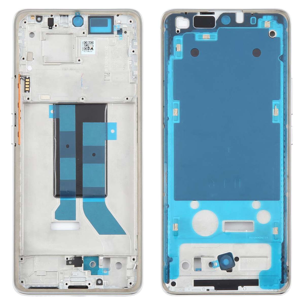 For Xiaomi Poco X7 5G Original Middle Frame Bezel Plate (Black)