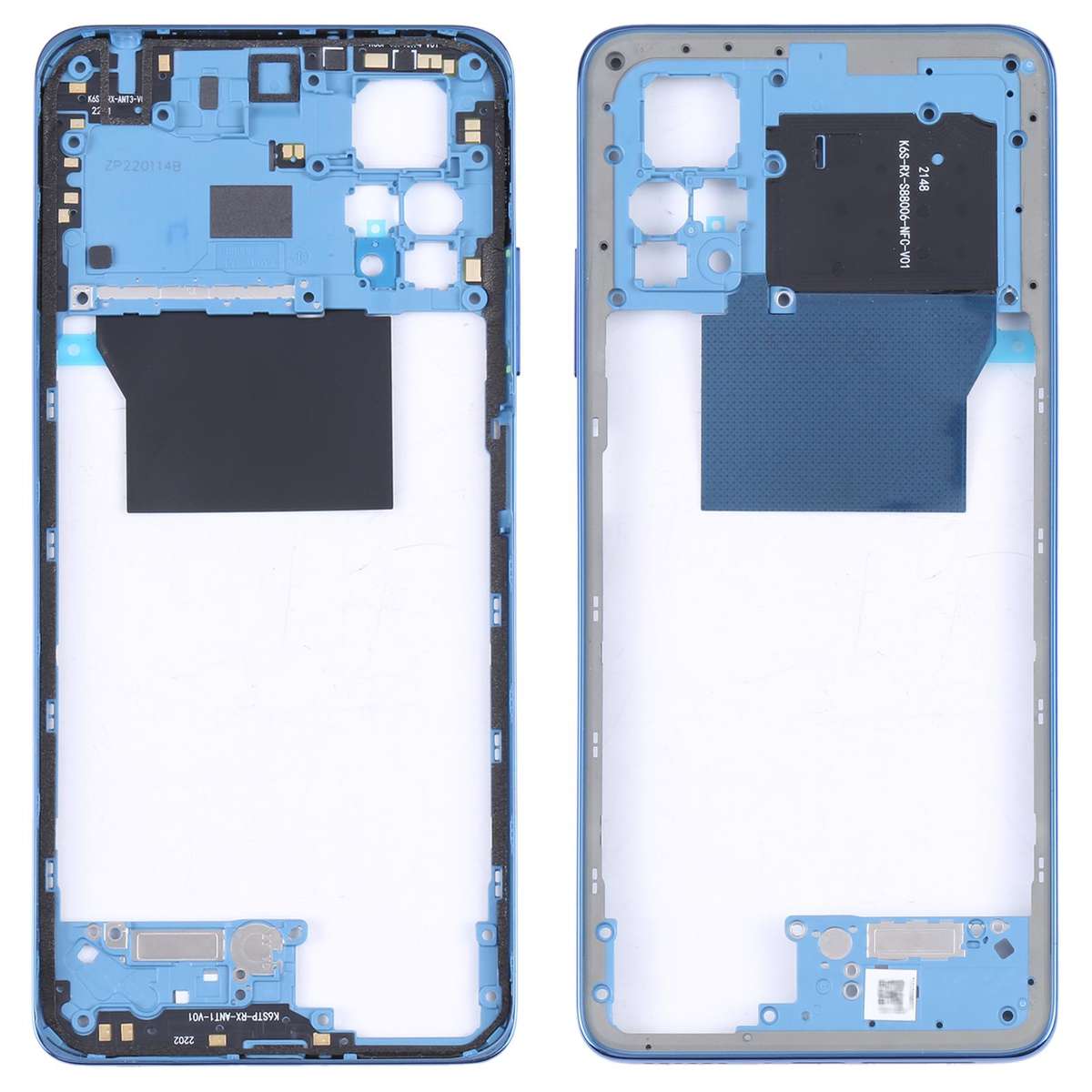 For Xiaomi Redmi Note 11 Pro 4G Middle Frame Bezel Plate (Black)