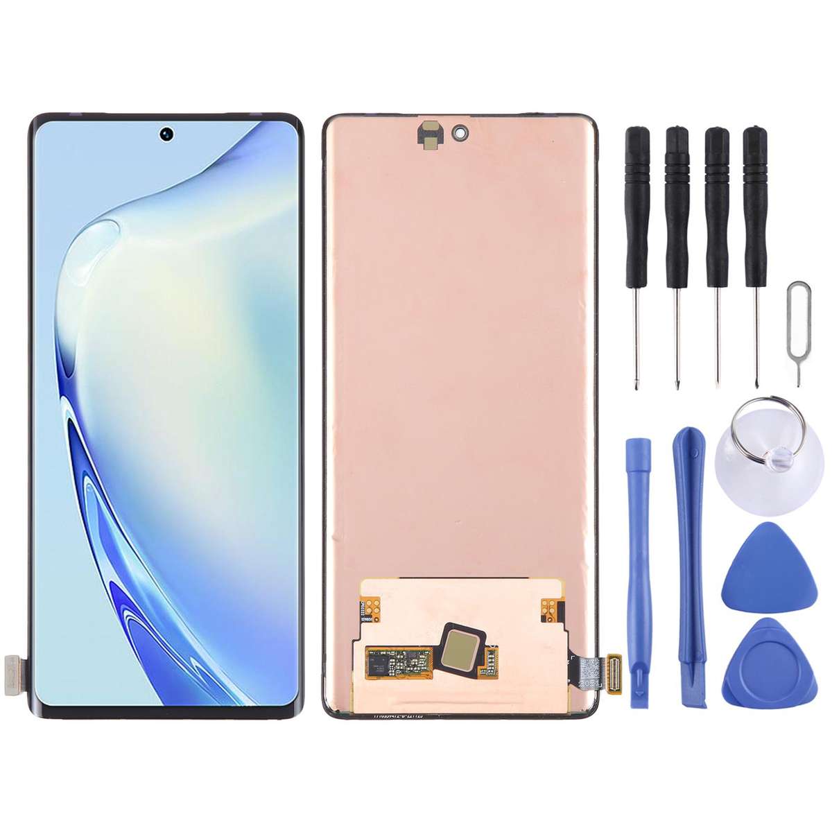 For vivo V27 Pro 5G V2230 AMOLED Original LCD Screen With Digitizer Full Assembly
