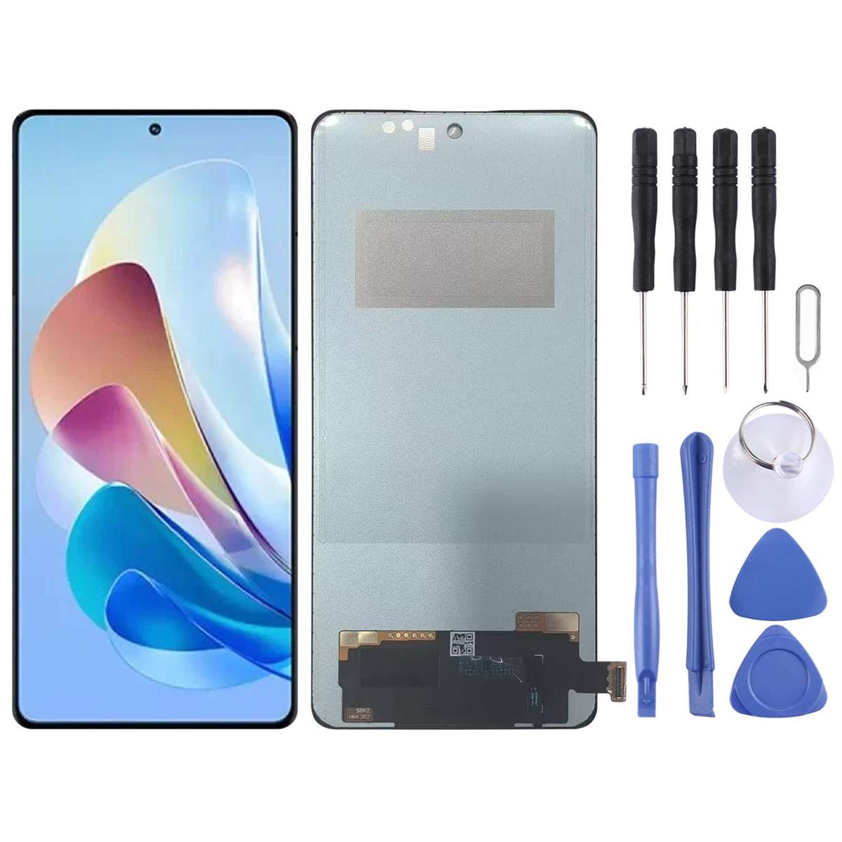 For ZTE Nubia Z40S Pro NX702J TFT LCD Screen with Digitizer Full Assembly, Not Supporting Fingerprin