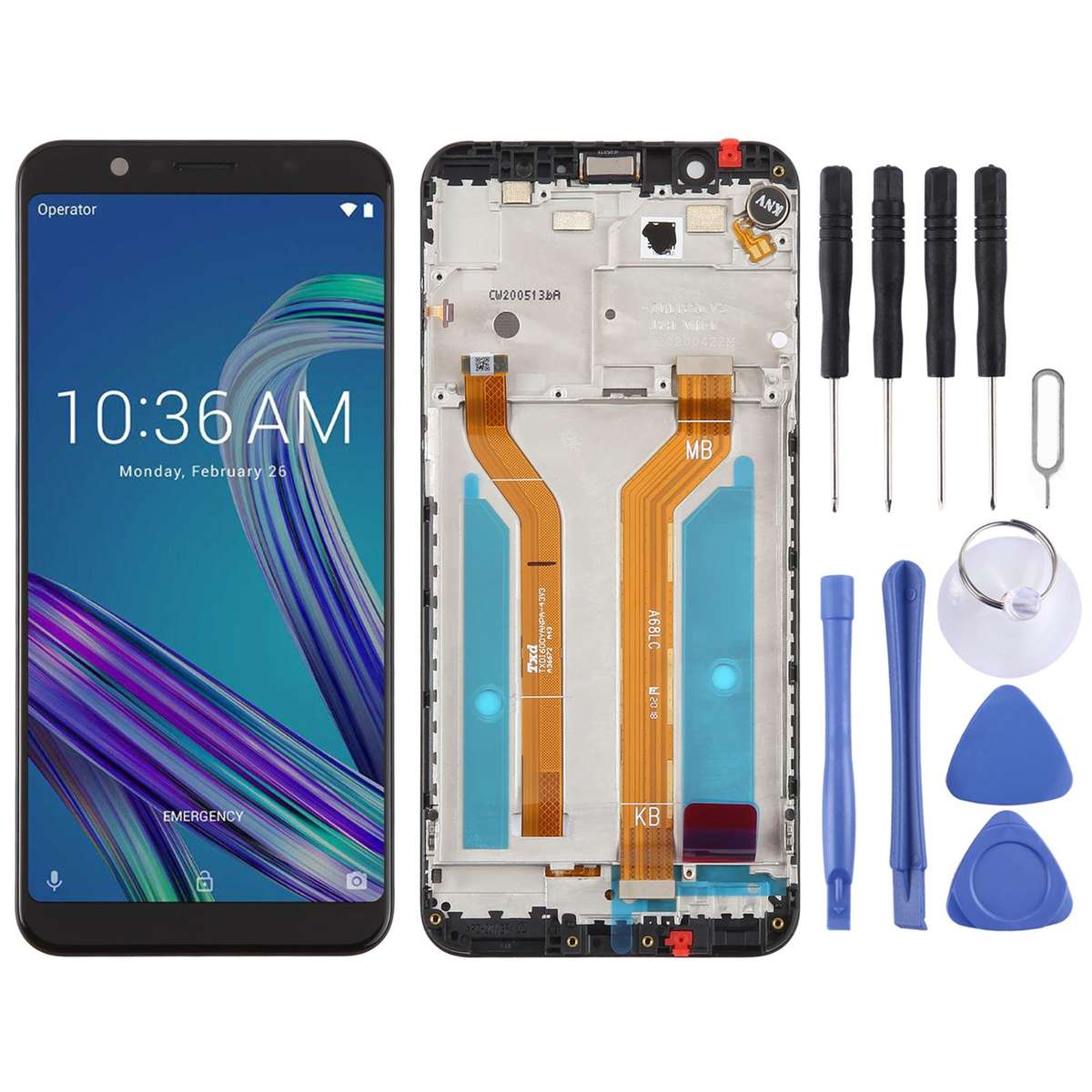 For Asus ZenFone Max Pro M1 ZB601KL ZB602KL Original LCD Screen Digitizer Full Assembly with Frame (