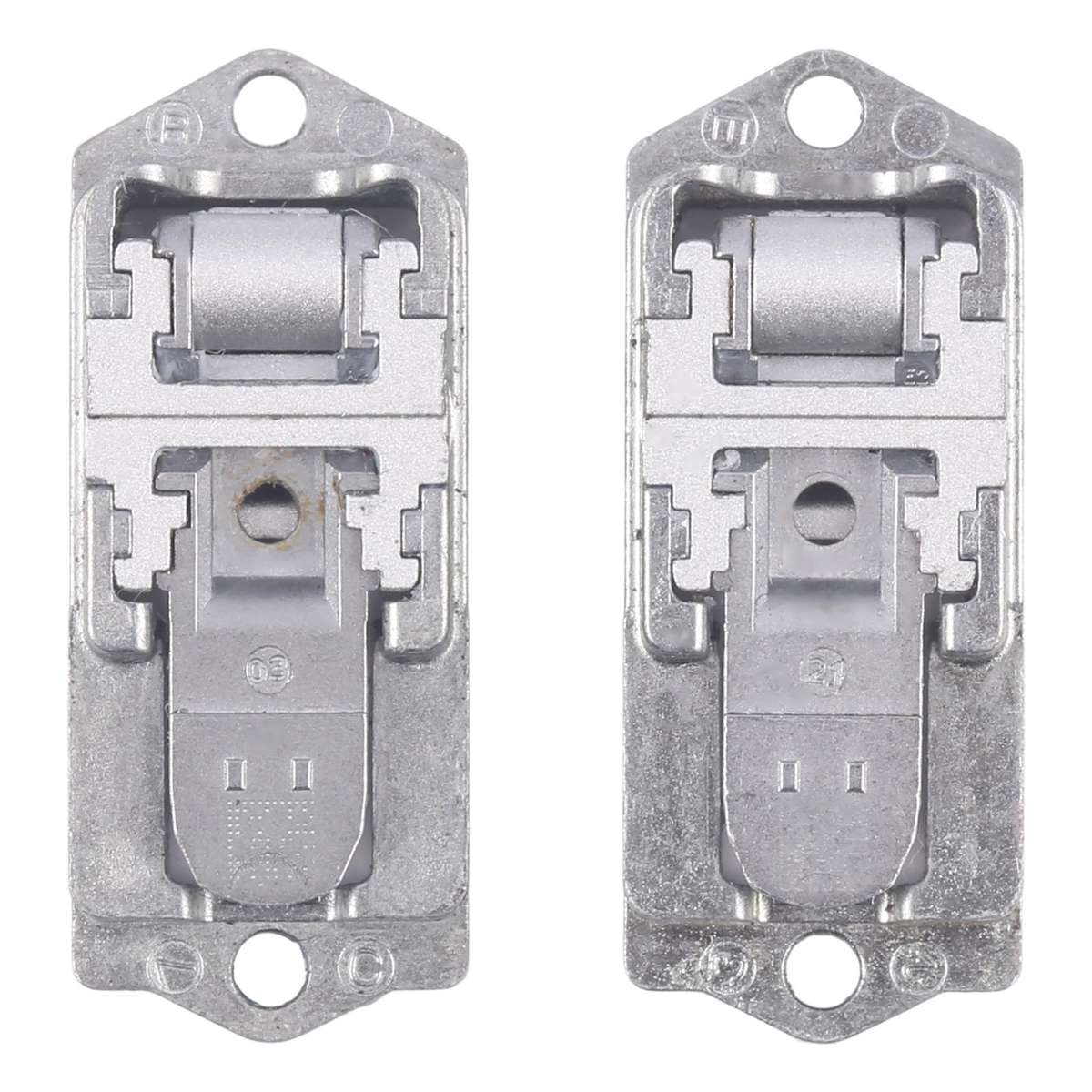 For Microsoft Surface Pro 9 / Pro 10 1 Pair Hinge Clutch Mechanism(Black)