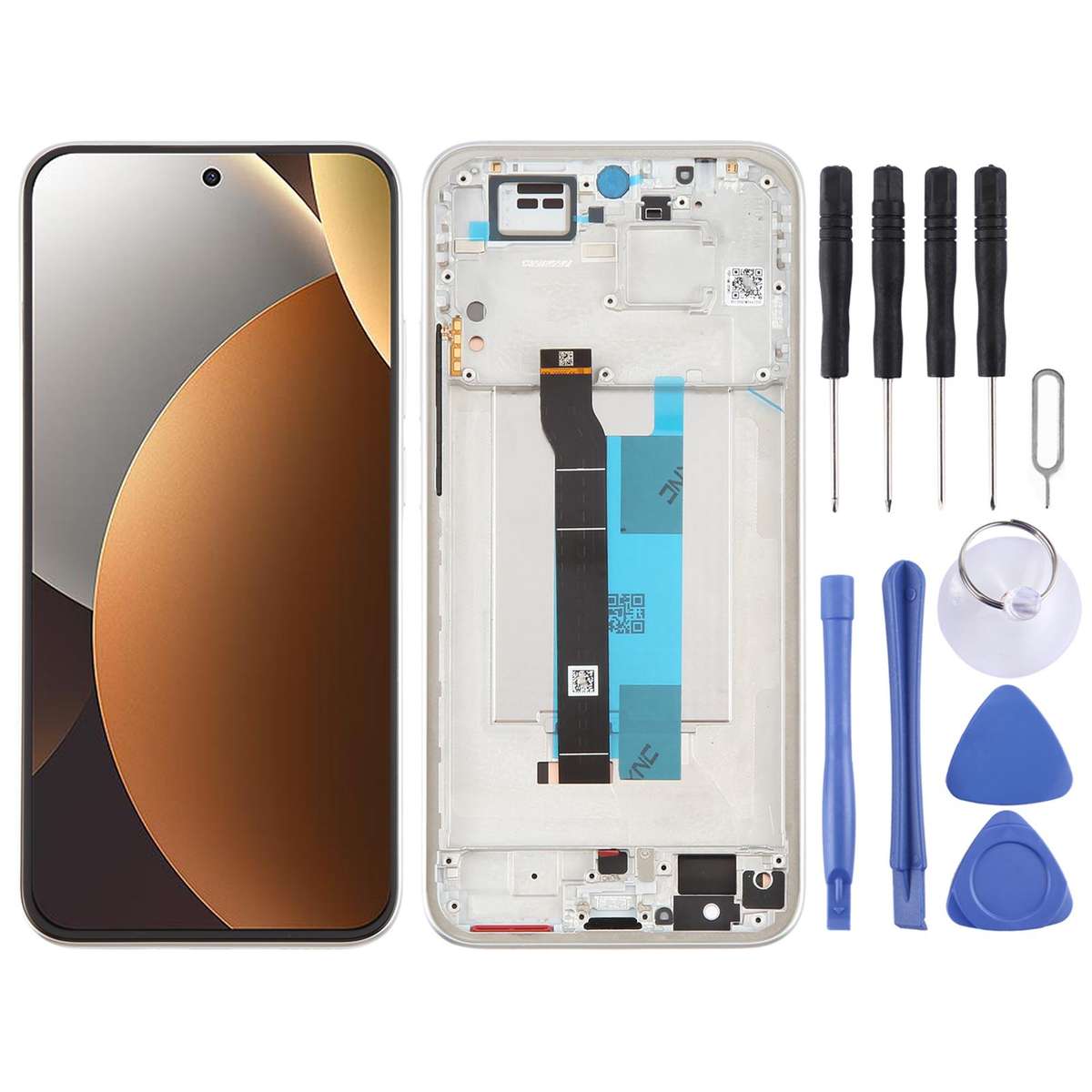 For Xiaomi Redmi Note 15 Pro 5G Original LCD Screen Digitizer Full Assembly with Frame (Black)