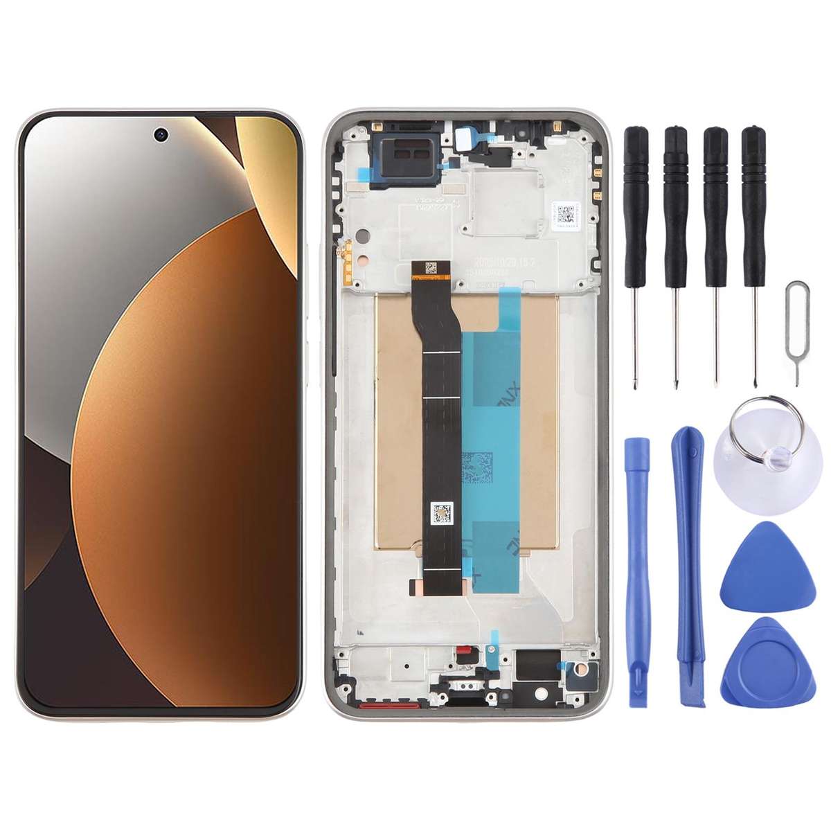 For Xiaomi Redmi Note 15 Pro 5G Original LCD Screen Digitizer Full Assembly with Frame (Black)