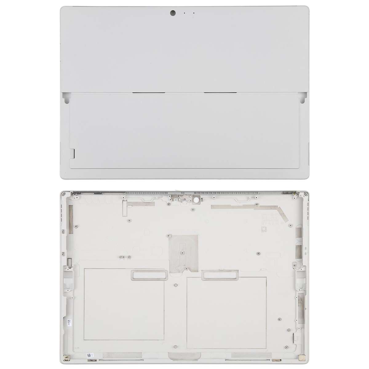 For Microsoft Surface Pro 5 / 6 D-side Back Cover (Silver)