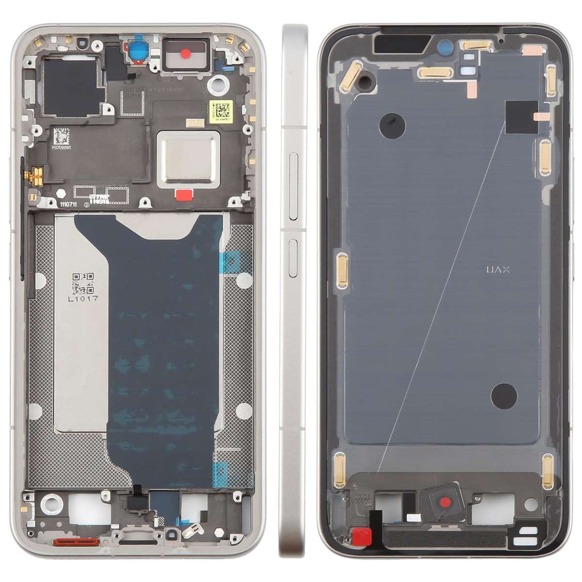 For Xiaomi 15T Pro Original Middle Frame Bezel Plate (Black)