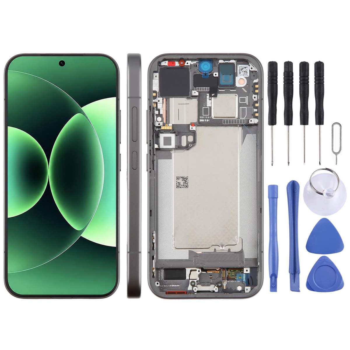 For Xiaomi 17 Pro Original LCD Screen Digitizer Full Assembly with Frame (Black)