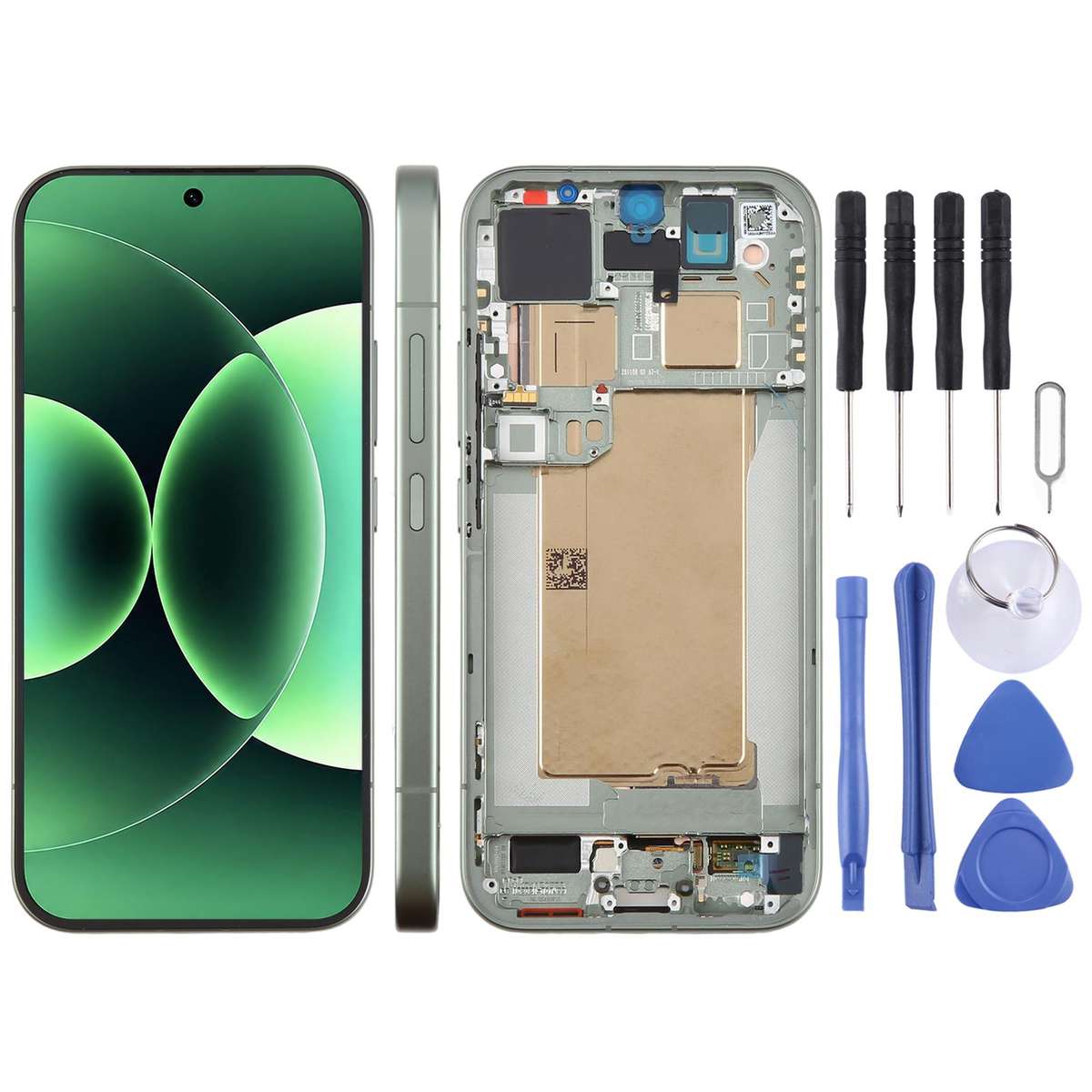 For Xiaomi 17 Pro Original LCD Screen Digitizer Full Assembly with Frame (Black)
