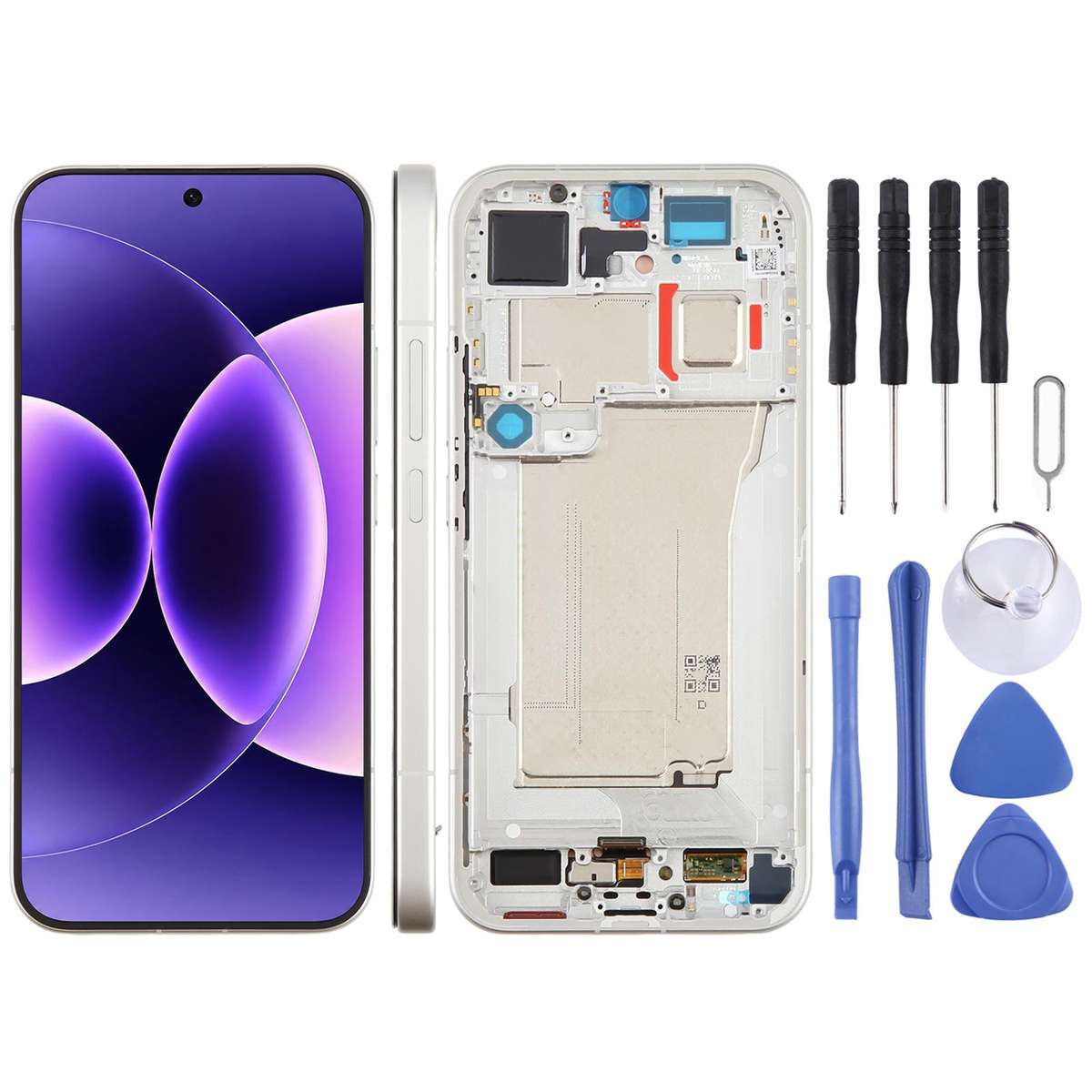 For Xiaomi 17 Pro Max Original LCD Screen Digitizer Full Assembly with Frame (Black)