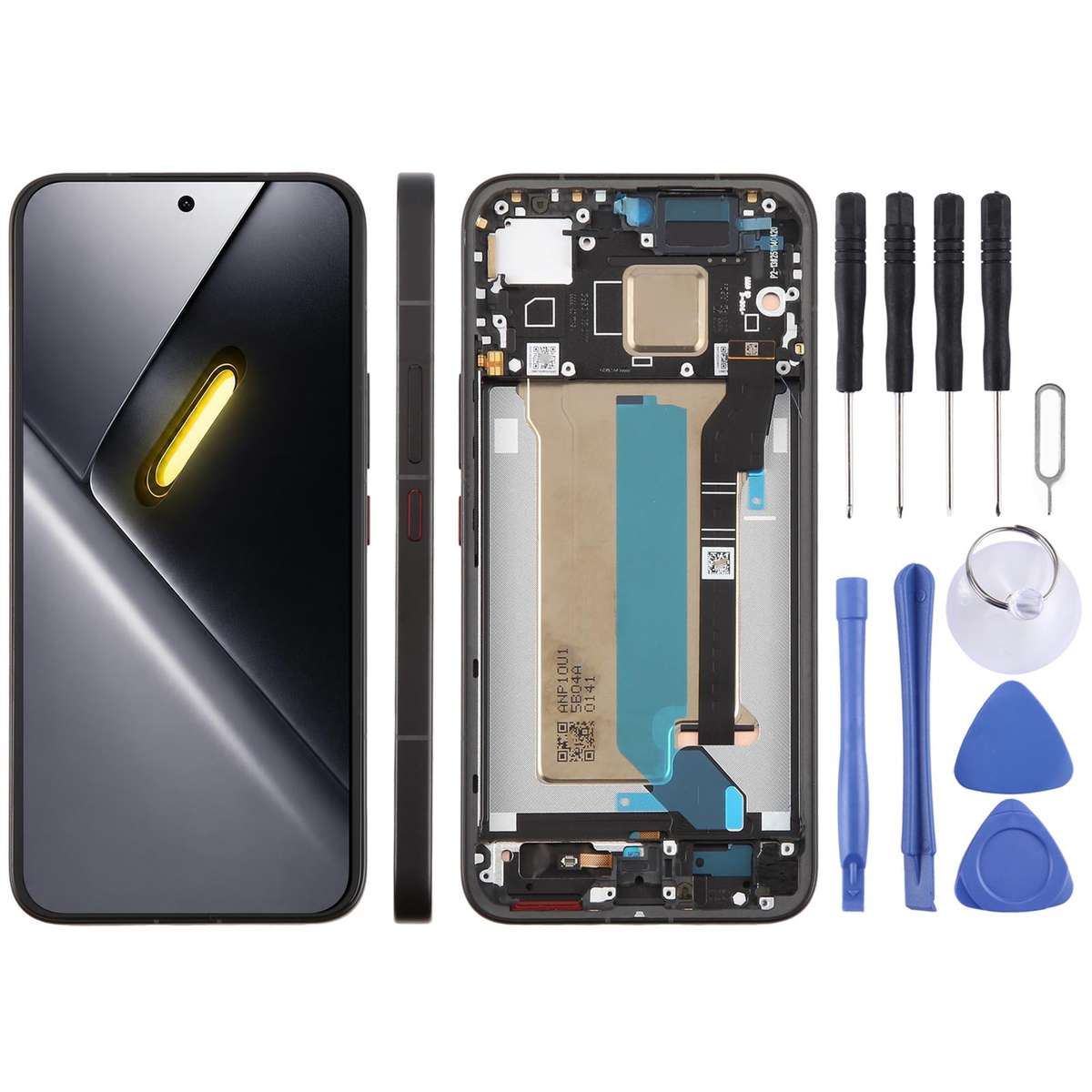 For Xiaomi Poco X8 Pro Max Original LCD Screen Digitizer Full Assembly with Frame (Black)