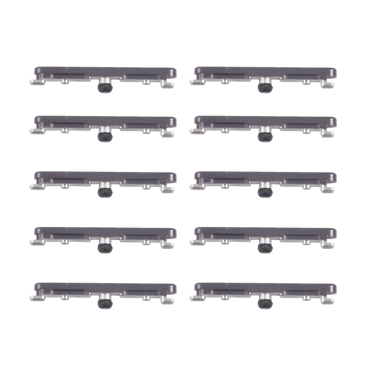 For Huawei Mate 70 Pro 10pcs Original Volume Control Button (Black)