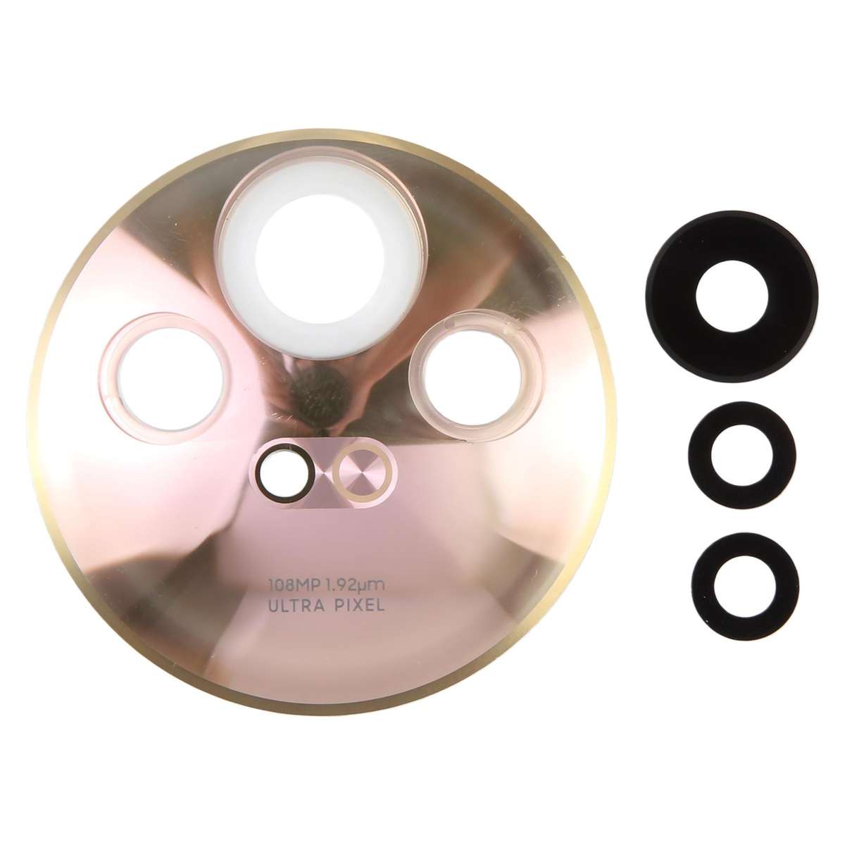 For TCL 50 NxtPaper / 50 Pro NxtPaper Original Back Camera Lens (Black)