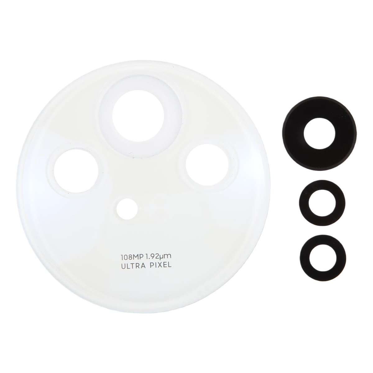 For TCL 50 NxtPaper / 50 Pro NxtPaper Original Back Camera Lens (Black)