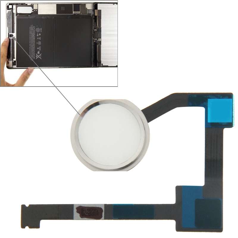 Original Home Button Flex Cable for iPad Air 2 / 6(Black)