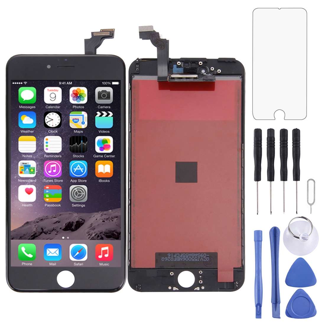 TFT LCD Screen with Frame for iPhone 6 Plus (Black)
