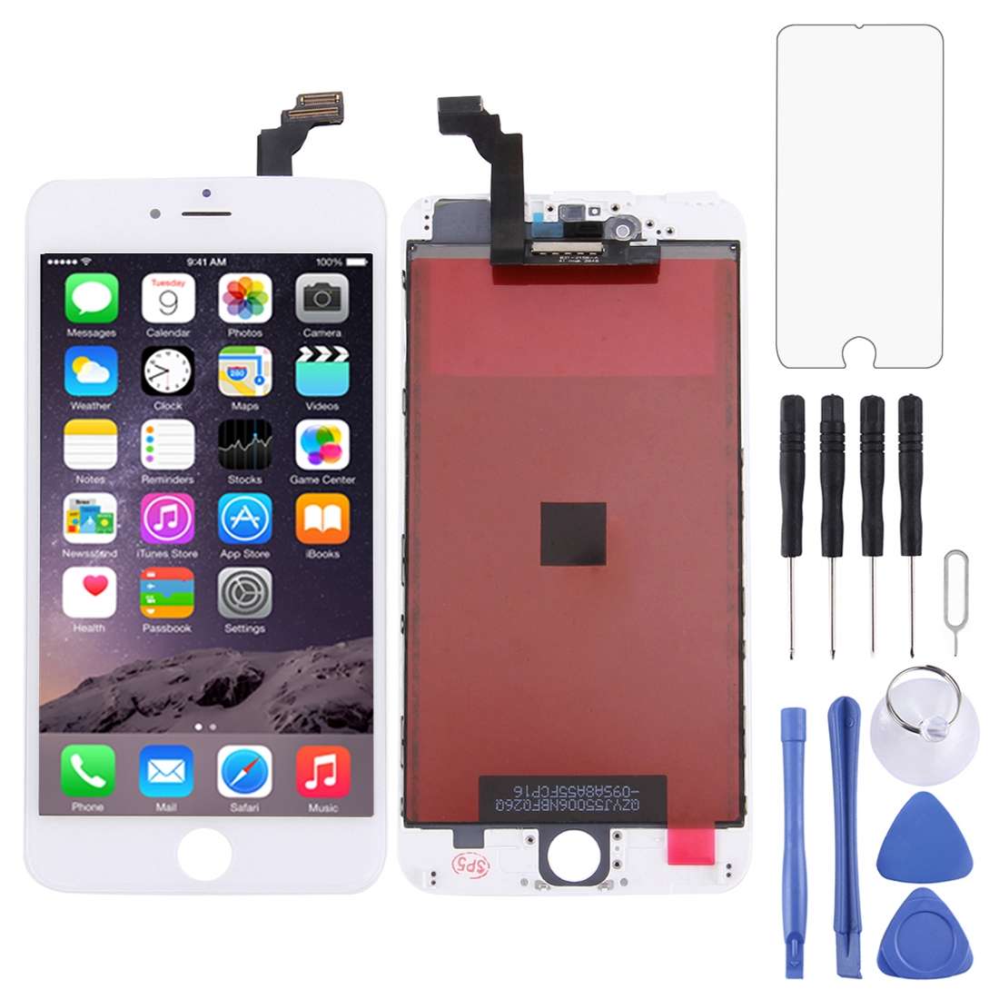 TFT LCD Screen with Frame for iPhone 6 Plus (Black)