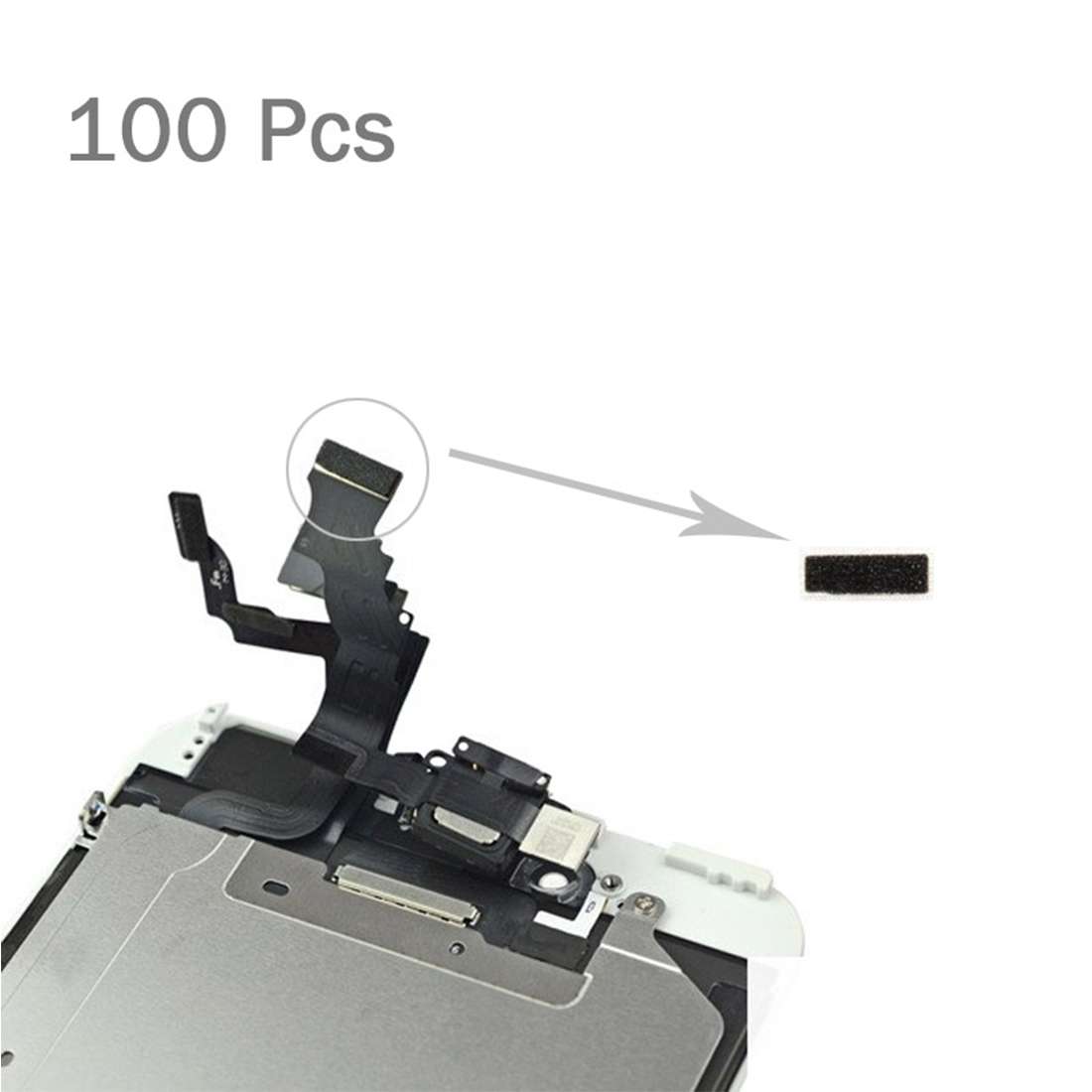 100 PCS for iPhone 6s LCD Screen Flex Cable Sponge Foam Slice Pads