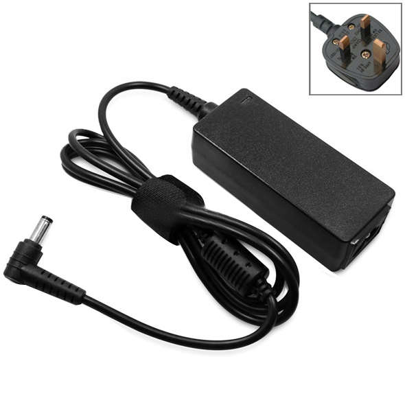 EU Plug AC Adapter 20V 2A 40W for Lenovo Notebook, Output Tips: 5.5x2.5mm