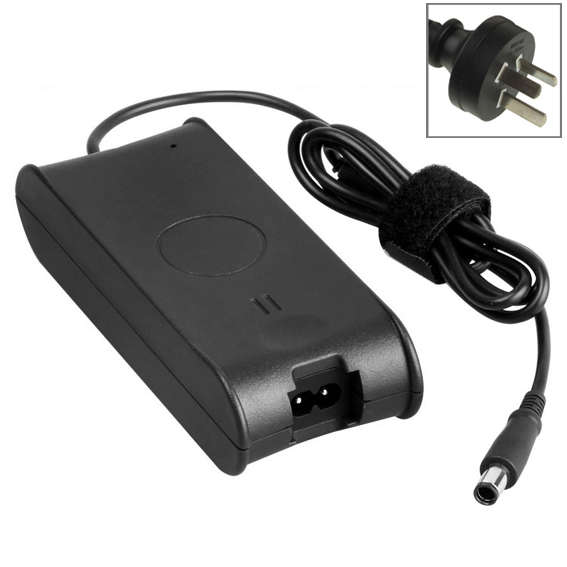 EU Plug AC Adapter 19.5V 4.62A 90W for Dell Notebook, Output Tips: 7.4x5.0mm