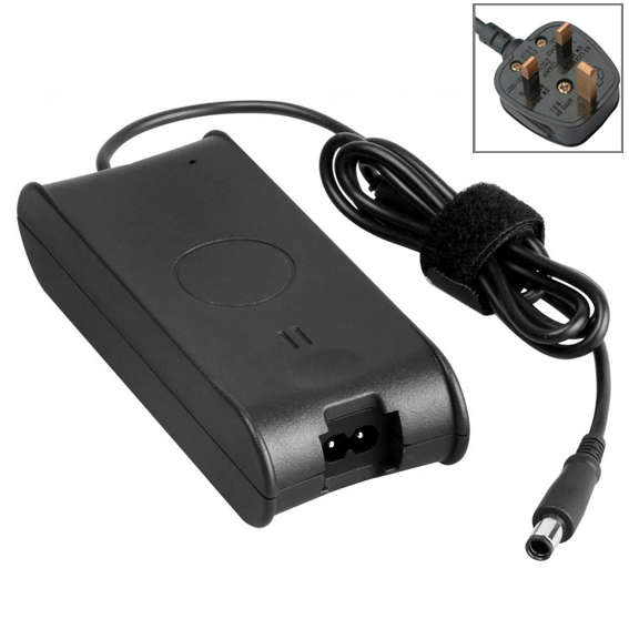 EU Plug AC Adapter 19.5V 4.62A 90W for Dell Notebook, Output Tips: 7.4x5.0mm
