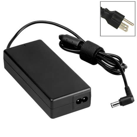 AC Adapter 19.5V 4.7A 92W for Sony Laptop, Output Tips: 6.5x4.4mm (EU Plug)