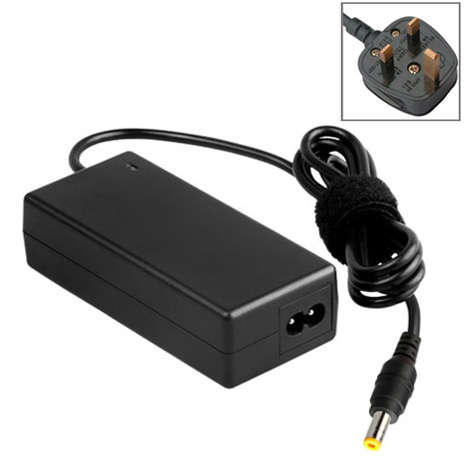 EU Plug AC Adapter 19V 3.42A 65W for Toshiba Laptop, Output Tips: 5.5x2.5mm