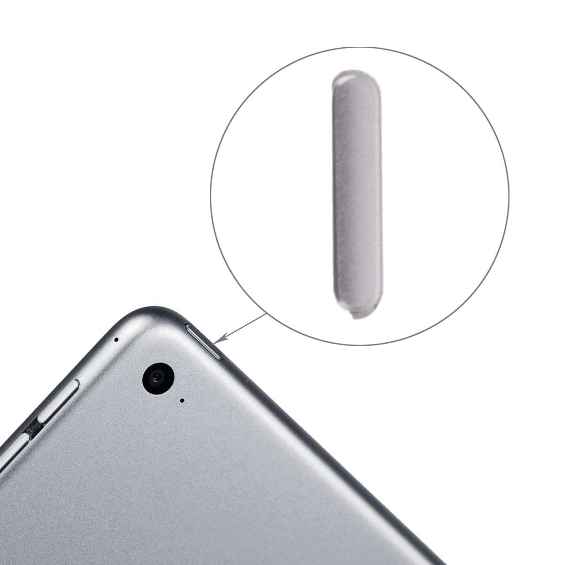 Power Button for iPad mini 4(Grey)