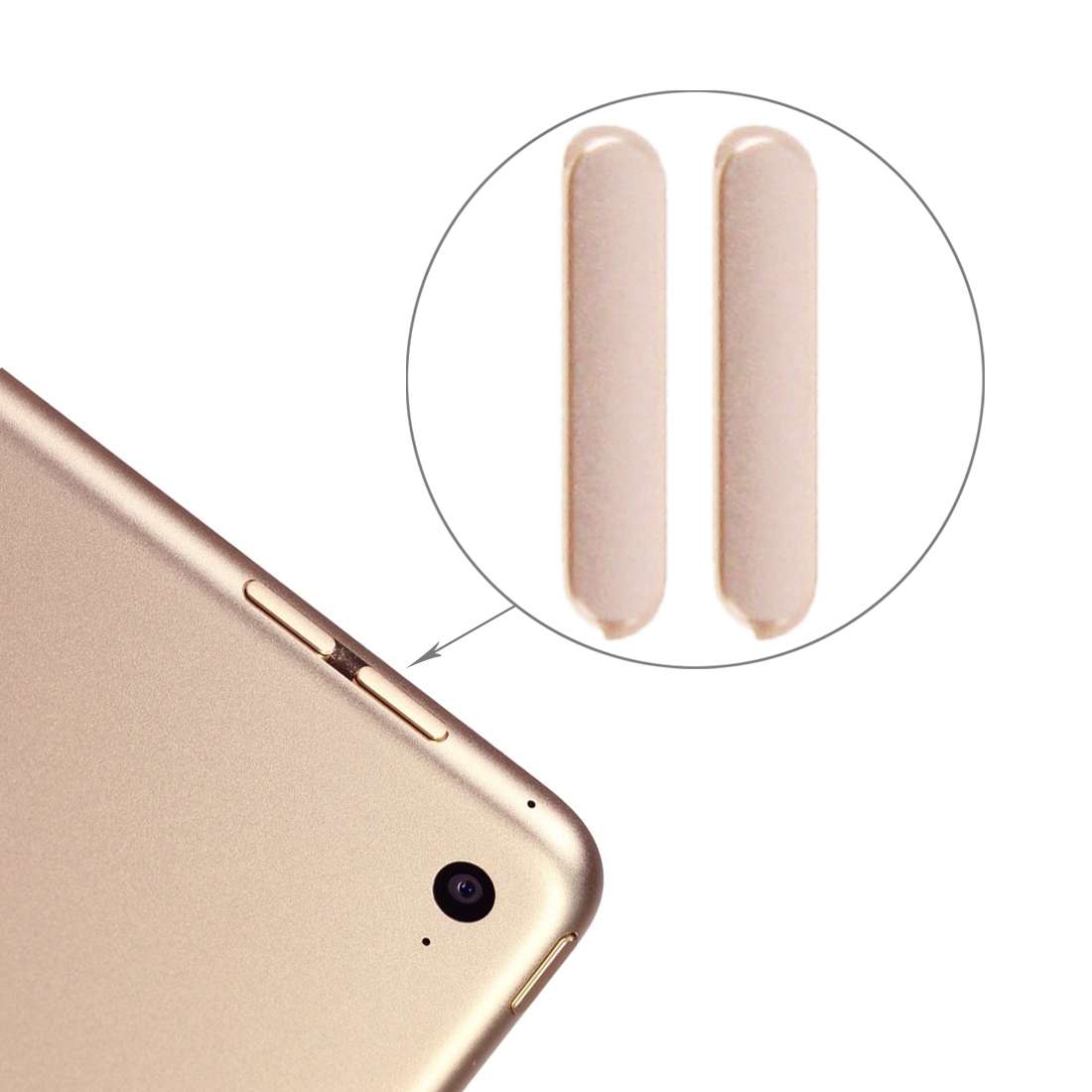 Volume Button for iPad mini 4(Grey)