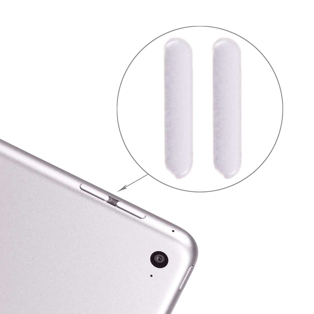 Volume Button for iPad mini 4(Grey)