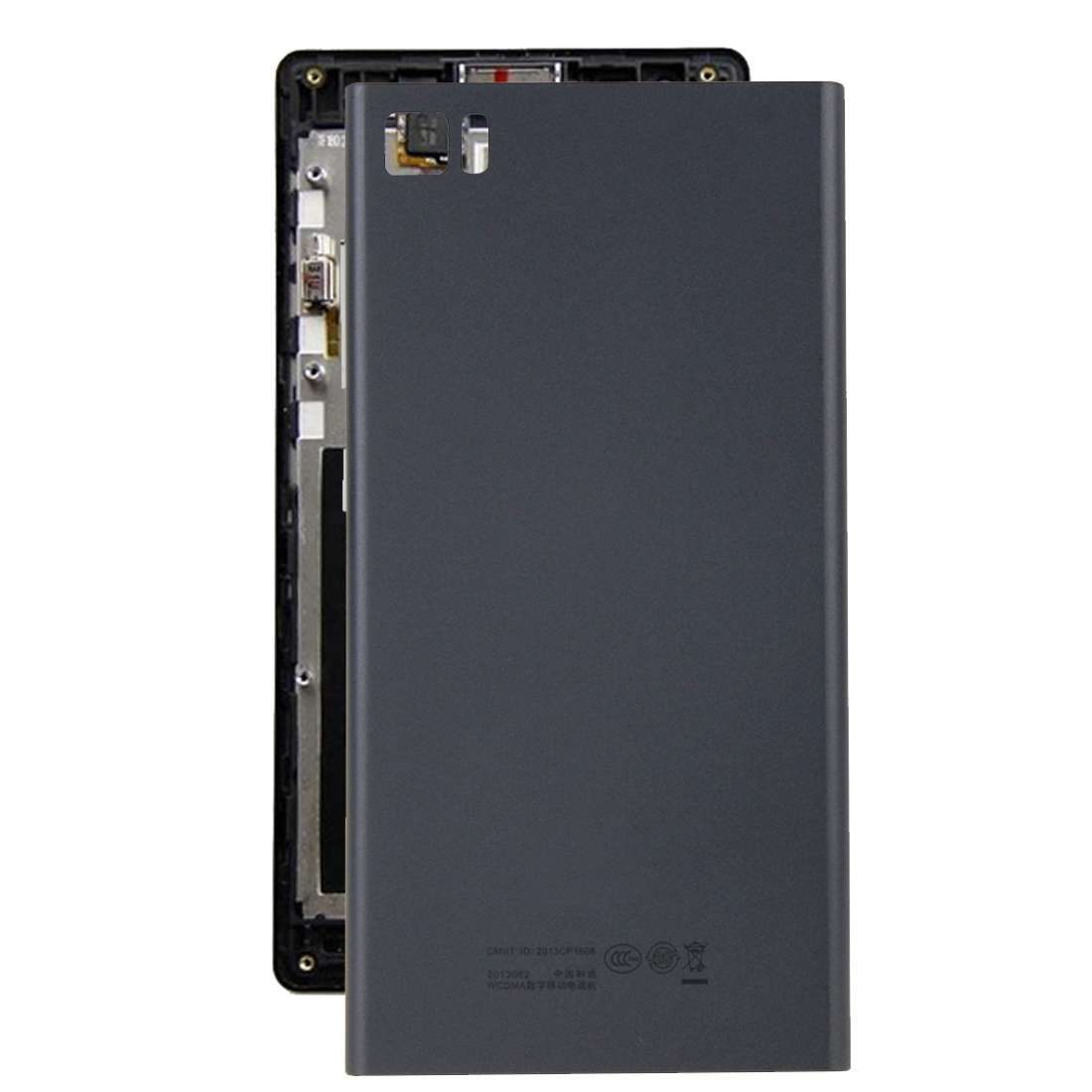 Battery Back Cover for Xiaomi Mi 3, WCDMA
