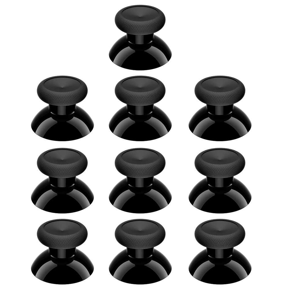 10 PCS Controller Joystick 3D Analog Cap for Xbox One(Black)