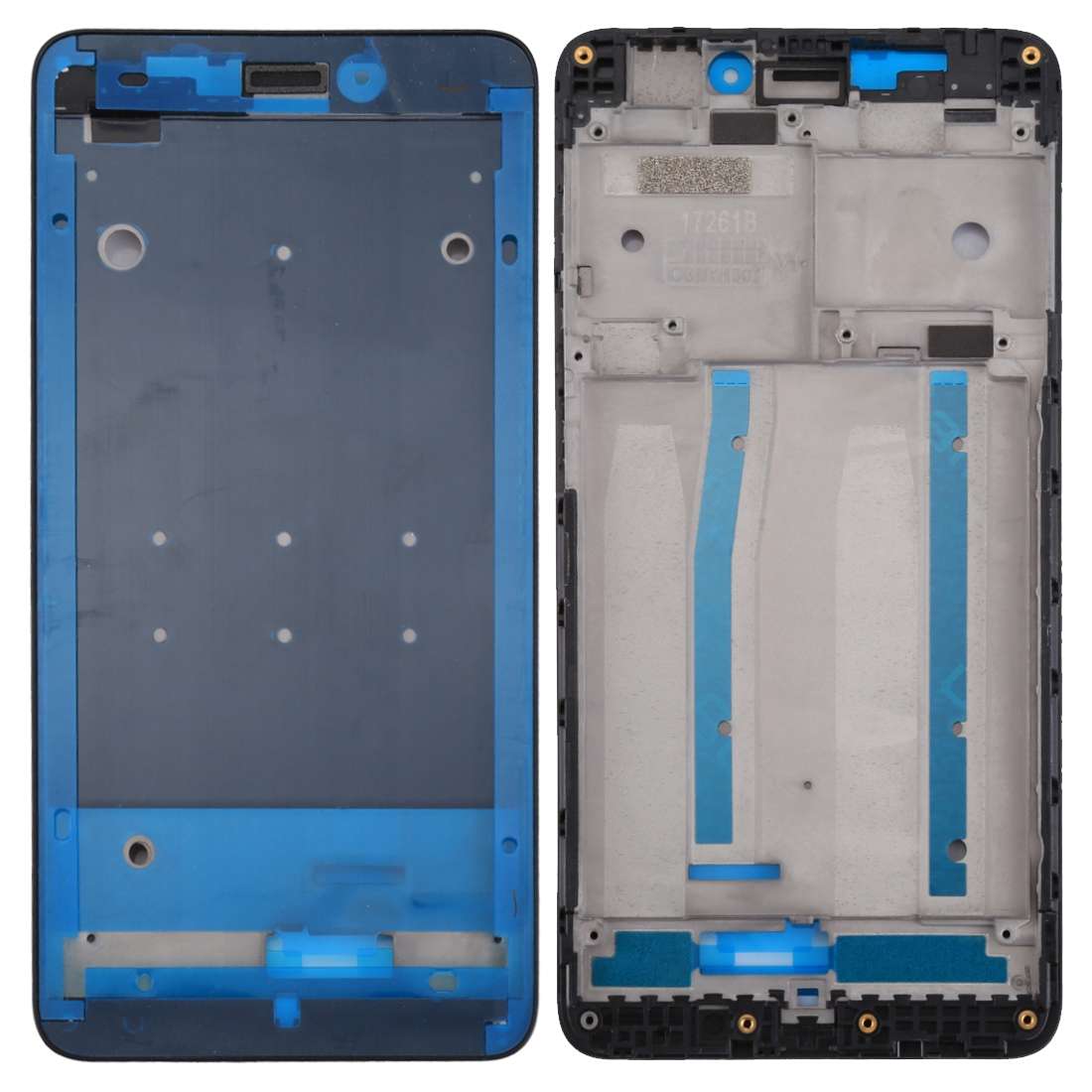 For Xiaomi Redmi 4A Front Housing LCD Frame Bezel(Black)