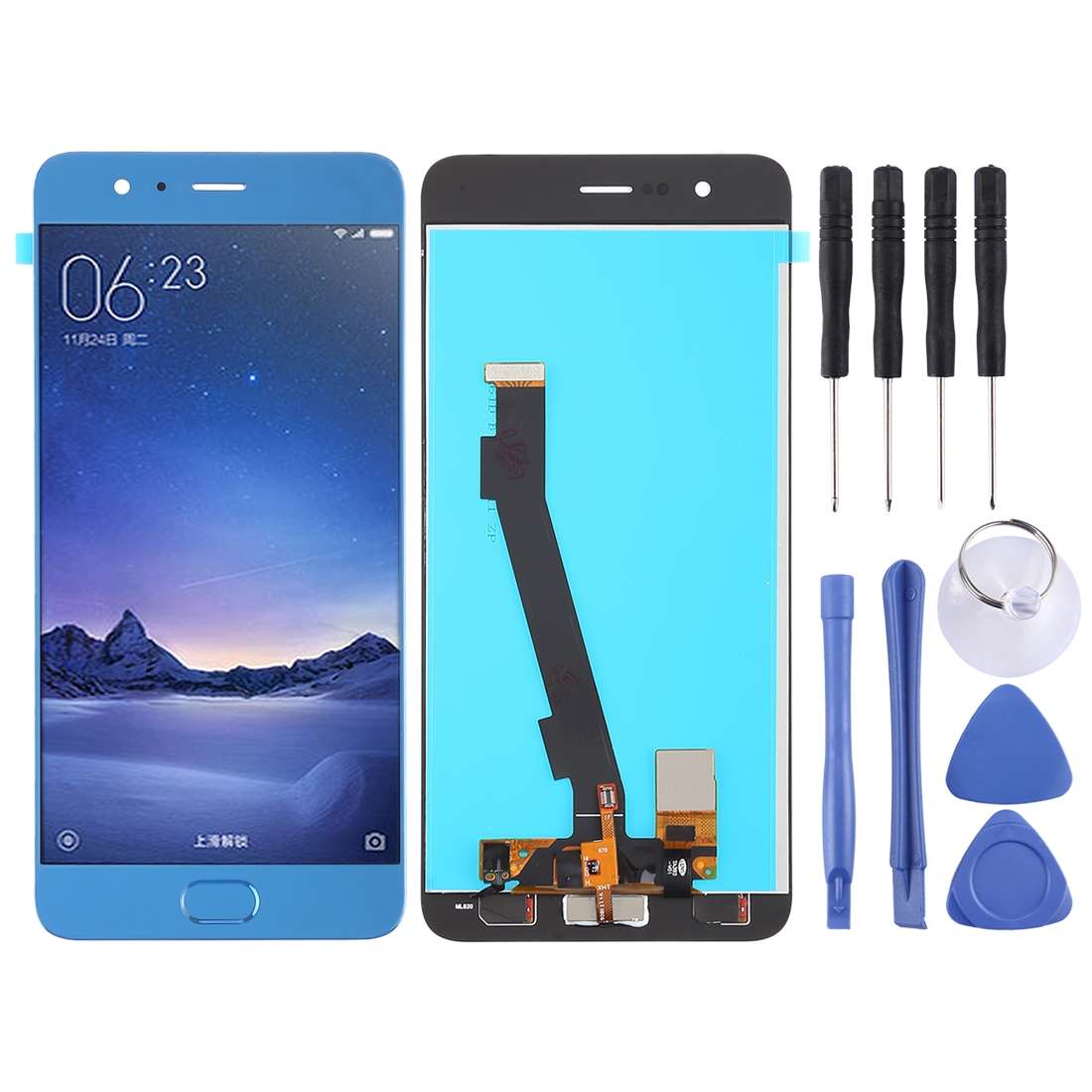 TFT LCD Screen for Xiaomi Note 3 with Digitizer Full Assembly(Black)