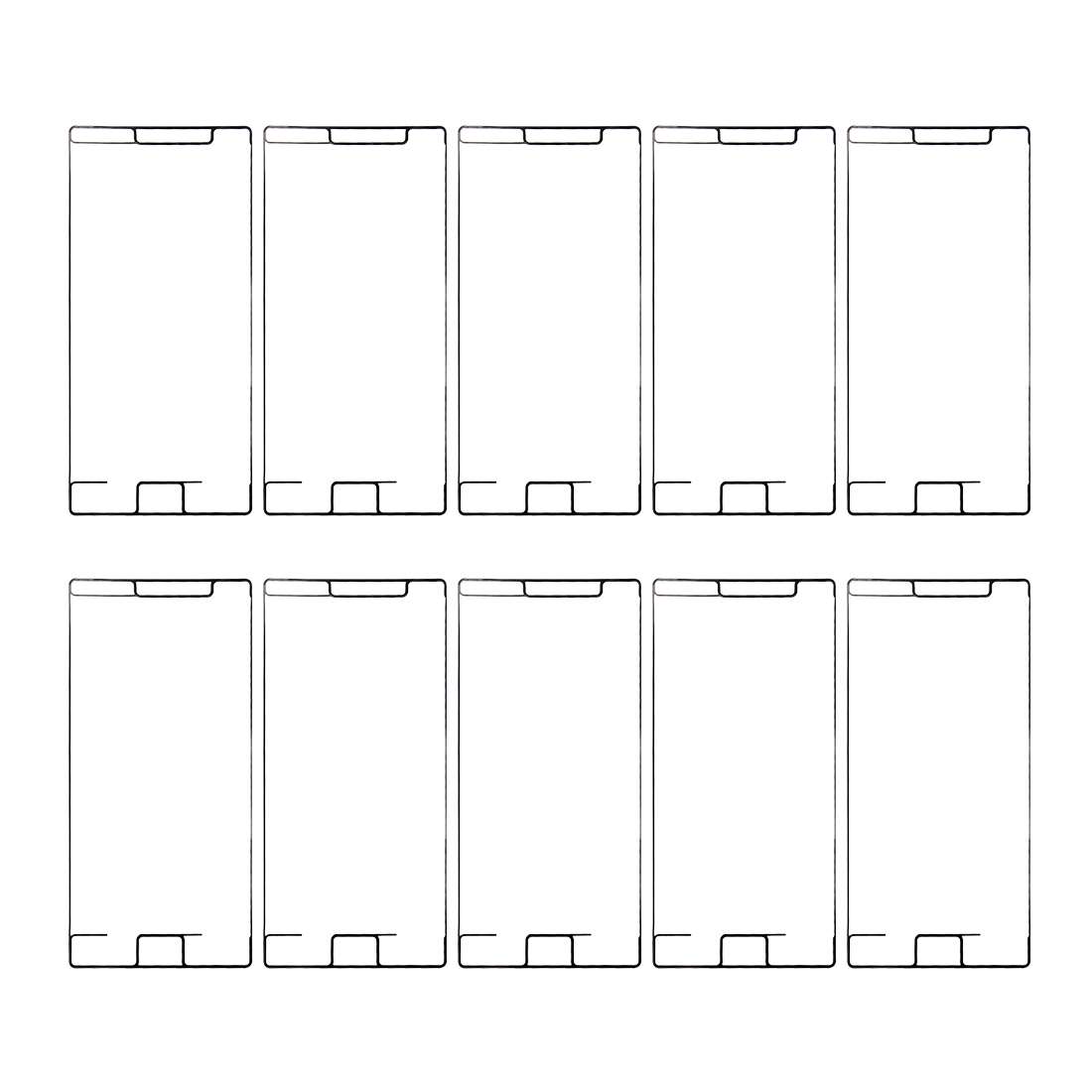 10 PCS for Sony Xperia XZ Premium Front Housing Adhesive