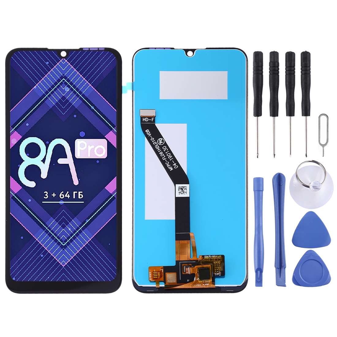 OEM LCD Screen for Huawei Honor 8A Pro with Digitizer Full Assembly (Black)