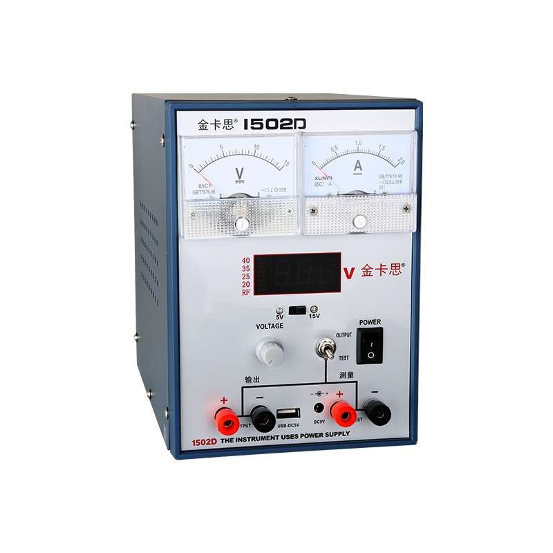 Kaisi K-1502D Repair Power Supply Current Meter 2A Adjustable DC Power Supply Automatic Protection,