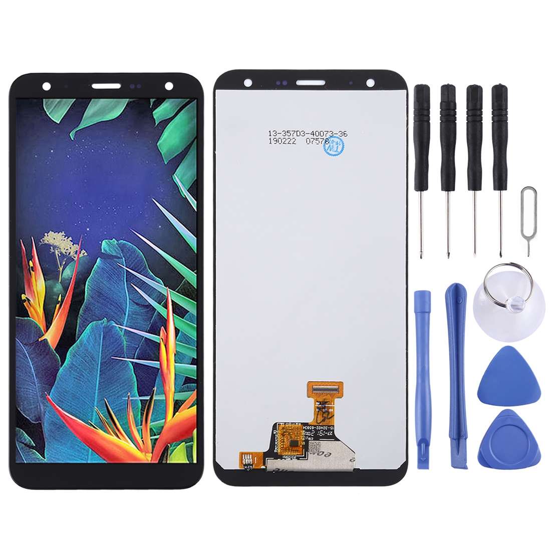 TFT LCD Screen for LG K12 / K12+ / K40 with Digitizer Full Assembly (Black)