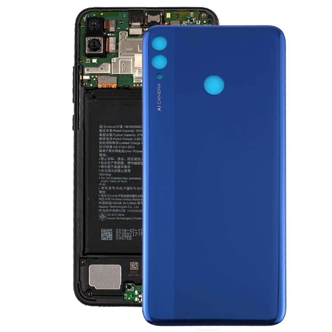 Battery Back Cover for Huawei Honor 8X Max(Blue)