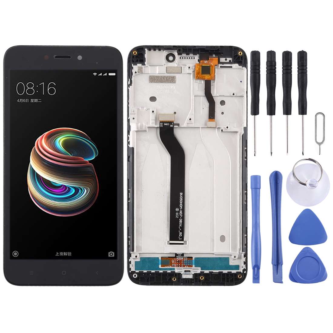 TFT LCD Screen for Xiaomi Redmi 5A with Digitizer Full Assembly(White)